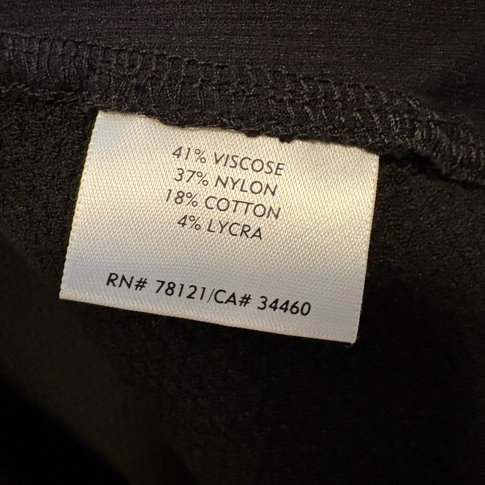 Eileen Fisher Textured Black Moto Jacket | Size Large Petite - Picture 8 of 9